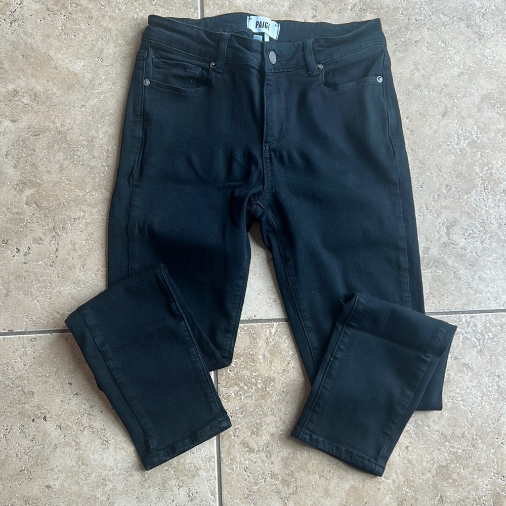 Paige Black skinny Jean  Verdugo ankle size 28